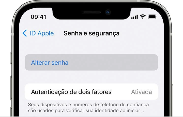 iphone change id apple password