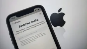 redefinir senha id apple