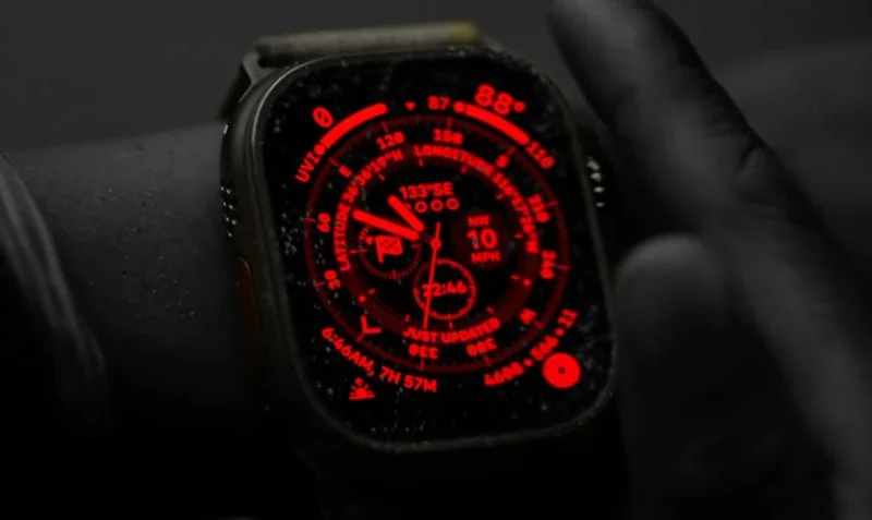 apple watch ultra modo noturno