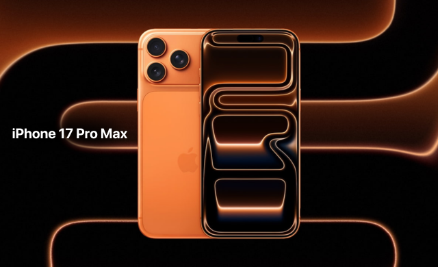 iPhone 17 Pro Max Laranja-cósmico